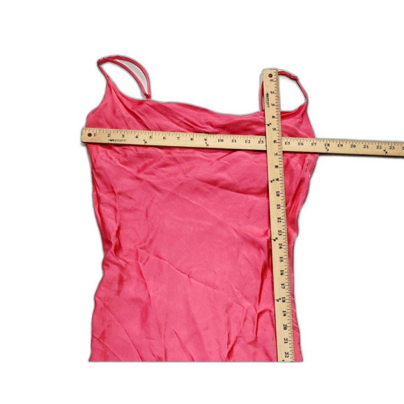 Zara Women’s Pink Satin Effect Slip Dress size M - Picture 8 of 11